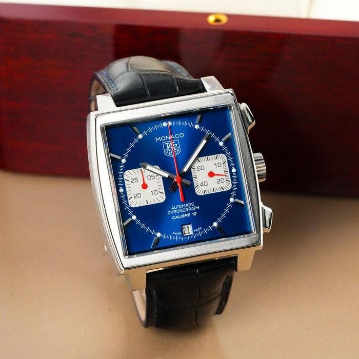 TAG Heuer - Monaco Calibre 12 Steve McQueen - CAW2111-0 -, Handtassen en Accessoires, Horloges | Antiek