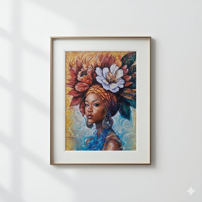 Elizabeth Nunez Gil - Identity, Antiek en Kunst, Kunst | Schilderijen | Modern