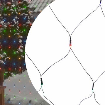 vidaXL Kerstnetverlichting 544 LEDs binnen/buiten 4x4 m, Verzenden, Nieuw