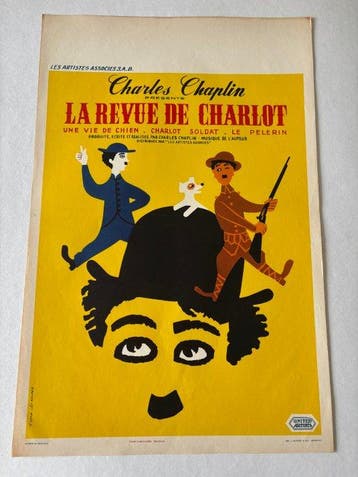 Léo Kouper - Original Belgian Movie Poster – Charles Chaplin