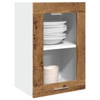 vidaXL Bovenkast Lyon 40x31x60 cm bewerkt hout oud, Verzenden, Nieuw