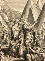 Cornelis Bloemaert (1603-1692) - Gli Israeliti ricevono la