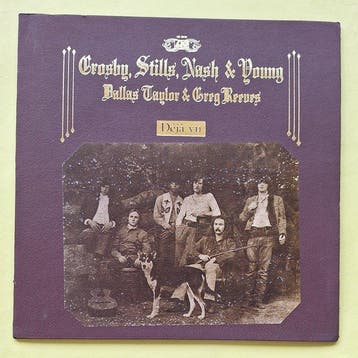 Crosby, Stills, Nash & Young, Bob Dylan, The Band - 4 ALBUMS