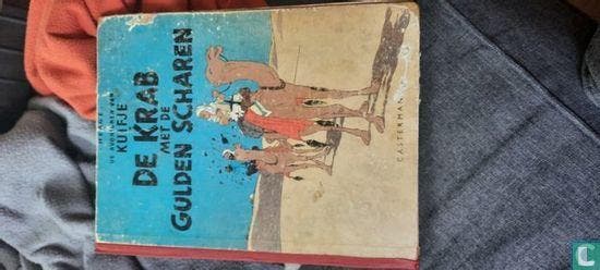 Kuifje - De krab met de gulden scharen    - 1954, Livres, BD, Envoi