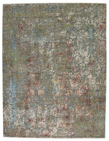 Tapis de créateur avec beaucoup de soie - Neuf -