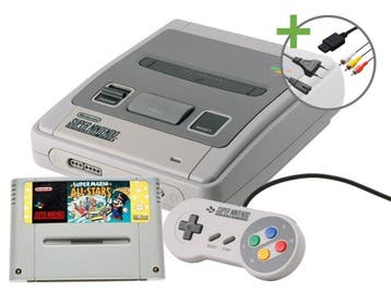 Super Nintendo Starter Pack - Super Mario All Stars Edition, Games en Spelcomputers, Verzenden, Nieuw