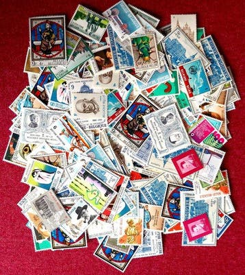 België 1975/2000 - Postzegels voor frankering en/of, Postzegels en Munten, Gestempeld