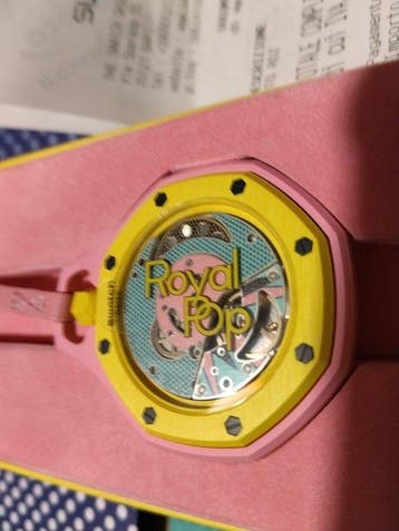 Swatch - Royal Pop OTG ROZ Audemars Piguet x swatch - Zonder, Nieuw