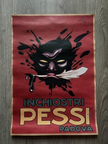 Sepo ( Saverio Pozzati ) - Manifesto pubblicitario