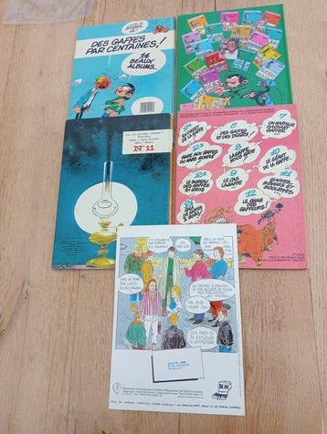 Gaston - 4x C + B - EO/Ré - 5 Album - 1974/2007, Boeken, Nieuw