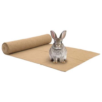 vidaXL Jute mat voor knaagdieren 1x5 m 5 mm, Verzenden