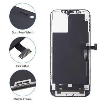 iPhone 12 Mini Scherm (Touchscreen + OLED + Onderdelen) AAA+, Verzenden