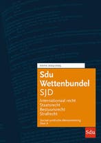 Sdu Wettenbundel Sociaal Juridische Dienstverlening /, Boeken, Verzenden, Gelezen