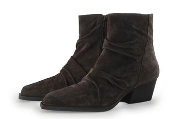 VIA VAI Enkellaarzen in maat 41 Bruin, Kleding | Dames, Schoenen, Bruin, Verzenden, Lage of Enkellaarzen, Zo goed als nieuw