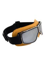Goggles Motorbril Skibril Bril Caramelbruin Montuur Zilveren, Ophalen of Verzenden