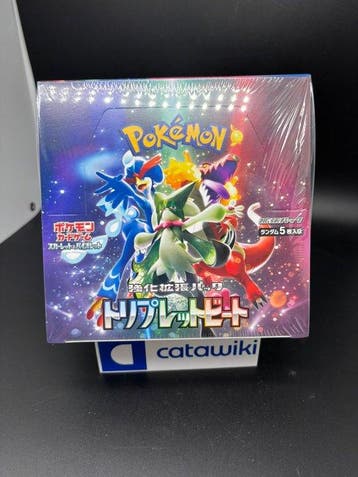 Pokémon - 1 Sealed box - Scarlet & Violet - Triplet Beat, Nieuw