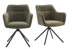 2dekans | Criks Design Preston draaibare eetkamerstoel 2, Huis en Inrichting, Ophalen of Verzenden, Nieuw