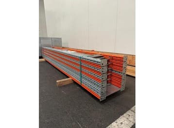 Legbordstelling 10 m  - 11 staanders 3070x400mm + legborden, Ophalen of Verzenden