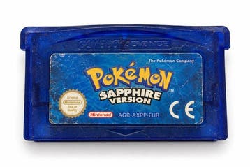Nintendo - Gameboy Advance - Pokemon Sapphire Version -