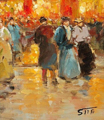Walter Sita (1975) - Paris, éclat de boulevard