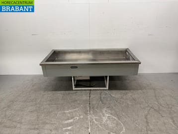 RVS Maxxfrost Drop in Bain Marie 4 x 1/1 GN 230V Horeca, Articles professionnels, Ophalen of Verzenden