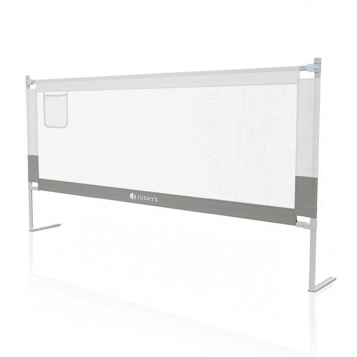 2dekans | Juskys Bedhekje voor Babys - Grijs - Verstelbare, Kinderen en Baby's, Kinderkamer | Complete kinderkamers, Ophalen of Verzenden