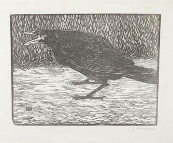 Jan Mankes (1889-1920) - Schreeuwende Kraai