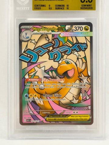 Pokémon Graded card Mega Dragonite ex - Ascended Heroes -