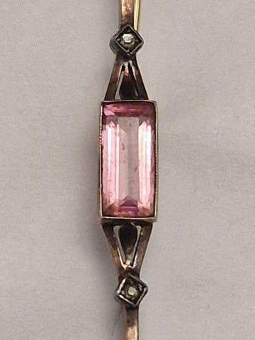 Broche - 18 karaat Geel goud - Art Deco-broche uit 1916