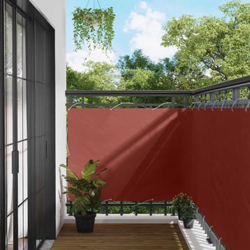 vidaXL Balkonscherm 110 x 800 cm Oxford Stof Rechthoekig, Verzenden, Nieuw