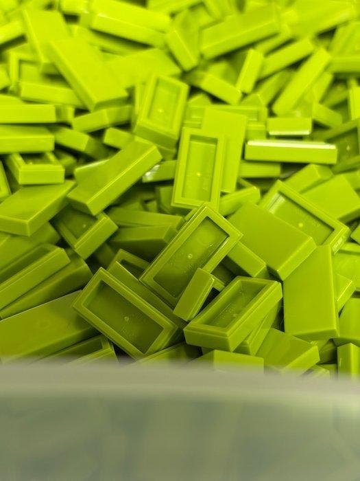 Lego Stenen - Lego 1x2 tegel lime 250 stuks, Enfants & Bébés, Jouets | Duplo & Lego