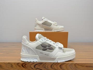 Louis Vuitton - LV Trainer Monogram Flower Beige - Sneakers