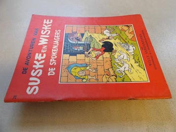 Suske en Wiske RV 28 - Rode reeks Vlaams - De Spokenjagers -
