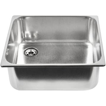 Inbouw Wasbak Rechthoekig 320x260x150mm Rvs, Ophalen of Verzenden, Nieuw