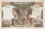 5 000 Francs France Frankreich Pick 131 5000 Francs Terre..., Postzegels en Munten, Verzenden, België