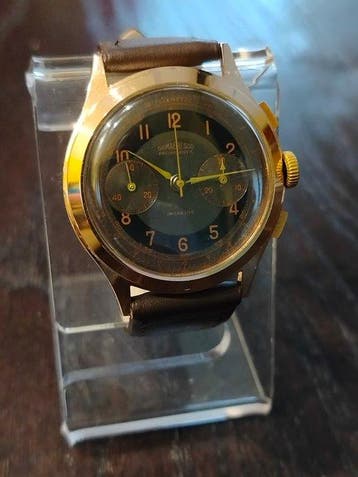 Chronographe Suisse - Landeron 48/148 - 38 mm - Zonder