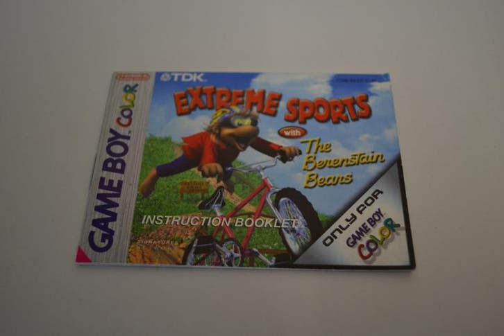 Extreme Sports With The Berenstain Bears  (GBC EUR MANUAL), Games en Spelcomputers, Spelcomputers | Nintendo Portables | Accessoires