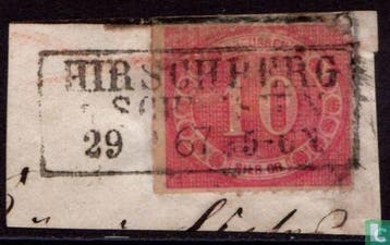 Pruisen - Cijfer - 1866, Verzenden, Gestempeld