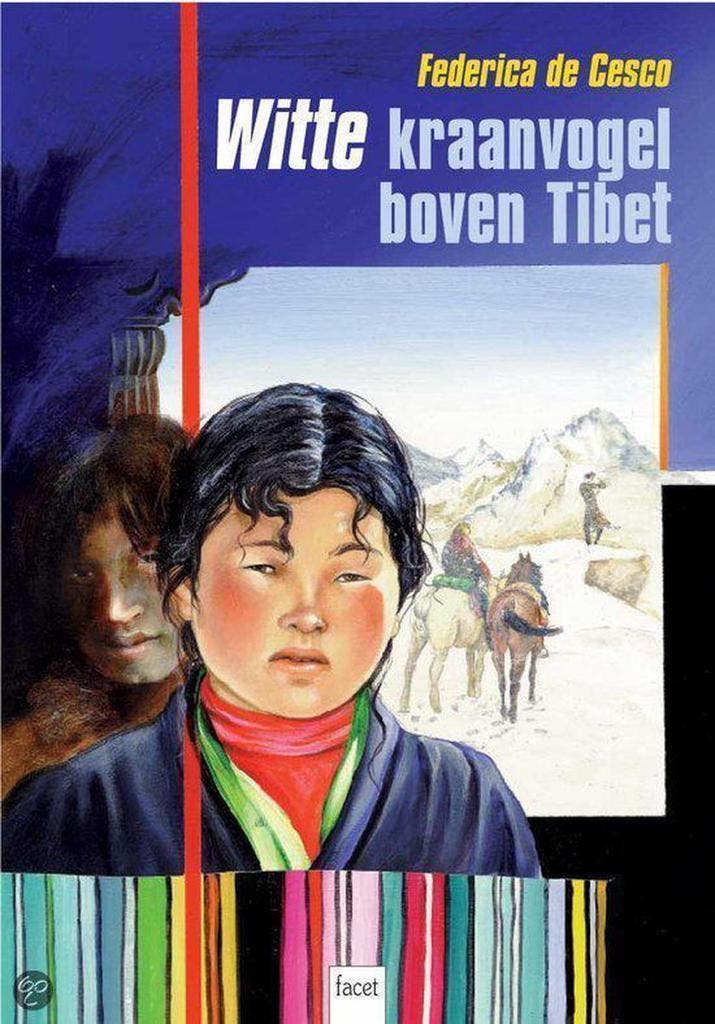 Witte kraanvogel boven Tibet 9789050163125 F. de Cesco, Livres, Livres pour enfants | Jeunesse | 13 ans et plus, Envoi