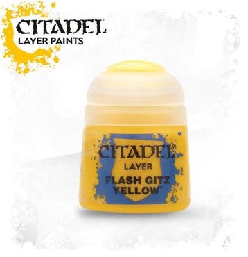 Citadel Layer Flash Gitz Yellow 12 Ml (Warhammer Nieuw), Ophalen of Verzenden, Nieuw