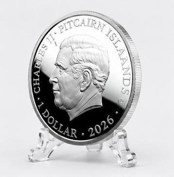 Pitcairn Islands (British Overseas Territory). 1 Dollar 2026