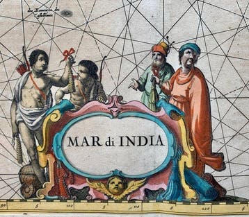Southeast Asia - Indische Oceaan; J. Janssonius - Mar di, Nieuw