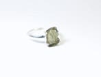 ring Moldavite / nieuw - 2.6 g - (1)
