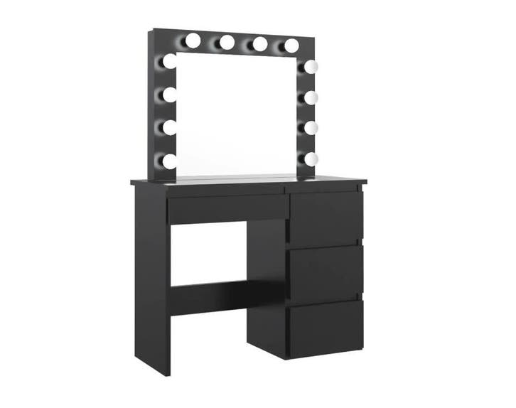 Make up tafel , Kaptafel met LED-verlichting 95x43x149 cm, Autos : Divers, Outils de voiture, Envoi