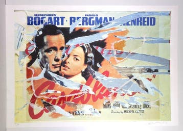 Mimmo Rotella (1918-2006) - Casablanca