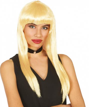 Pruik Blond Pony, Verzenden