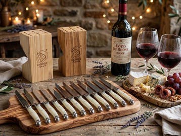 Laguiole - Style de Vie - Ensemble de couteaux de table - 12