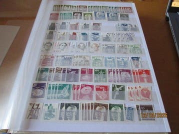 Europa 1953/1990 - selectie van semi-moderne postzegels -