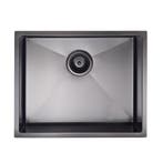 Spoelbak - RVS - Gun Metal - 50 x 40 cm - CENDO SPB50-4BLACK, Huis en Inrichting, Verzenden, Nieuw, Overige kleuren