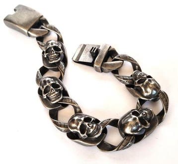 Armband - Memento Mori - Zetel van de ziel, van de geest en